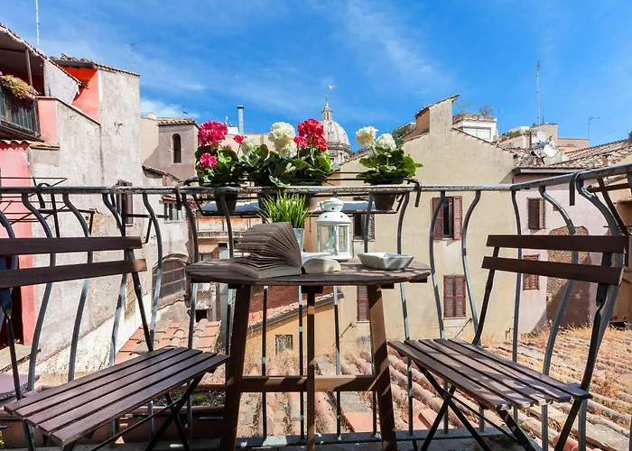 Boutique Domus Navona Librari Balcony Apartment Rom